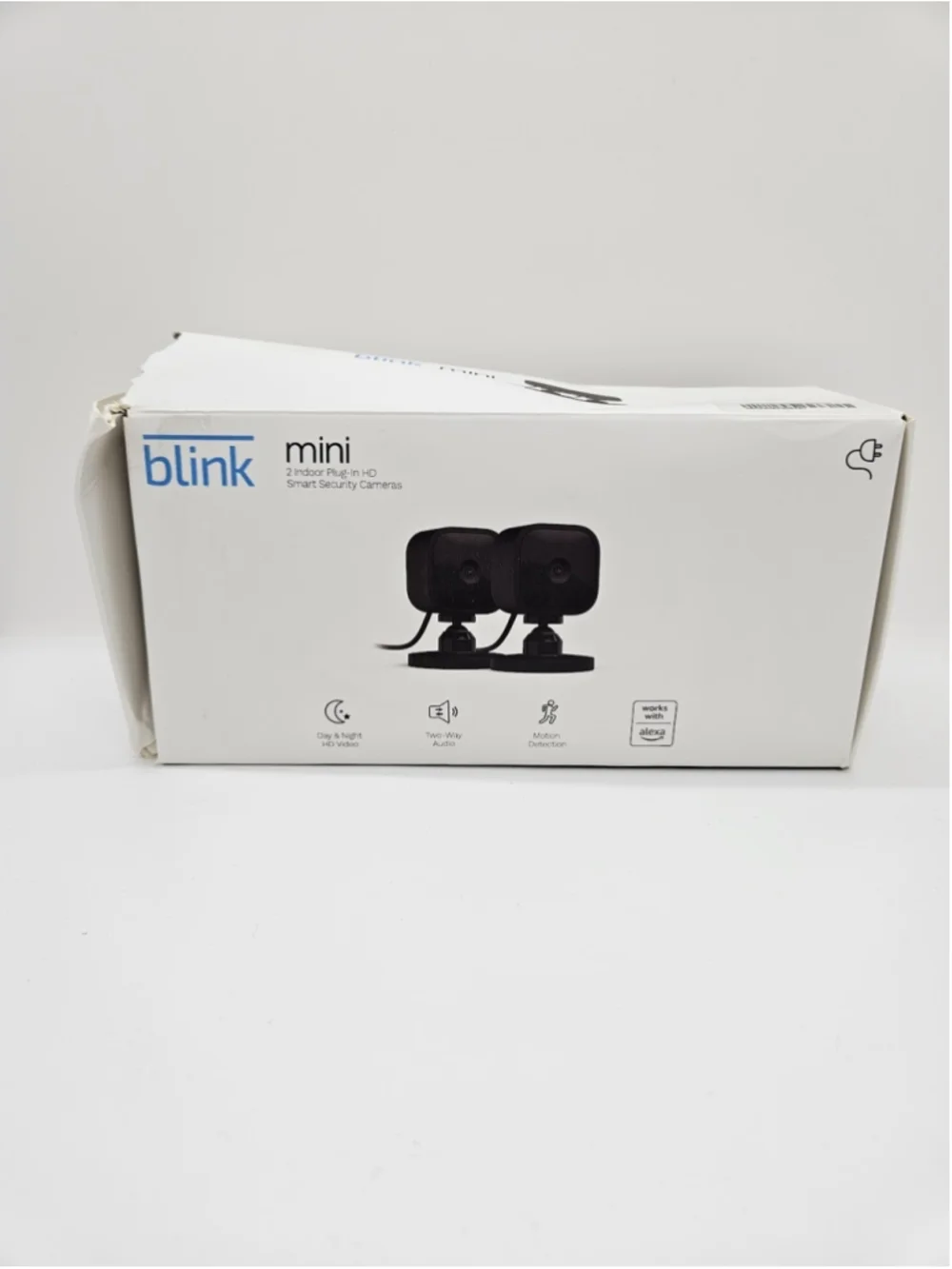 Blink Mini 2 Pack Indoor Security Camera w/ Accessories - Black UPC 840268988838